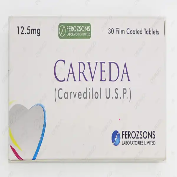 Carveda Tablets 12.5mg